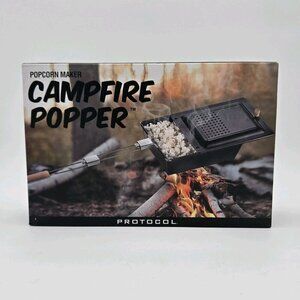 Campfire Popcorn Popper Protocol Camping Popcorn Maker 3 Quarts 5 Minutes Long